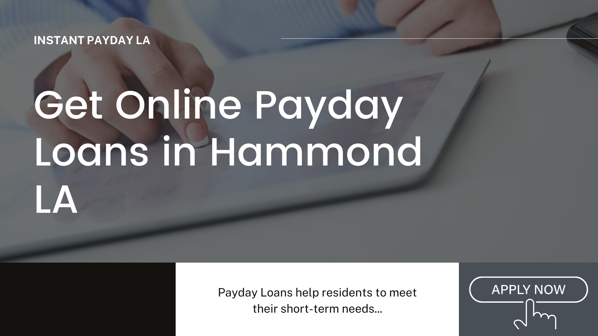 Online Payday Loans in Hammond LA